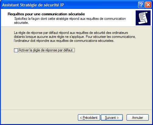 MMC - La gestion de la stratgie de scurit IP pour l'ordinateur local